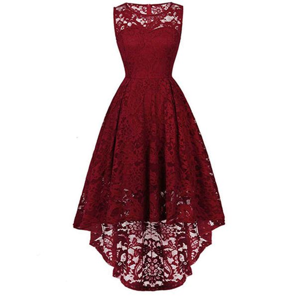 summer casual dresses women's round neck svels cocktail high low lace drs, Black;gray
summer casual dresses women's round neck svels cocktail high low lace drs, Black;gray