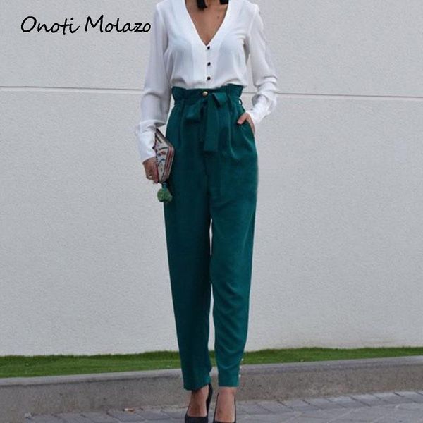 women's pants & capris women casual spring autumn high pleated full length drawstring elastic waist slim pencil for female, Black;white
women's pants & capris women casual spring autumn high pleated full length drawstring elastic waist slim pencil for female, Black;white