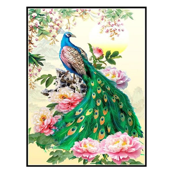 diamond painting diy full round 5d embroidery "green peacock" cross stitch decoration
diamond painting diy full round 5d embroidery "green peacock" cross stitch decoration