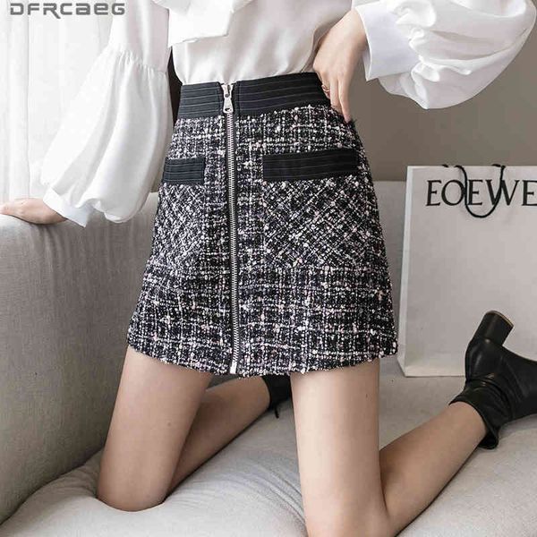 casual dresses high waist autumn winter tweed skirt women korean style fashion clothing a-line mini skirts zipper spliced woolen j, Black;gray
casual dresses high waist autumn winter tweed skirt women korean style fashion clothing a-line mini skirts zipper spliced woolen j, Black;gray