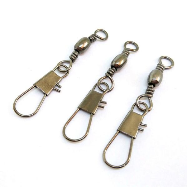 10/20-pieces fishing swivels snap barrel swivel with interlock #16-#5/0 hook saltwater terminal tackle hooks
10/20-pieces fishing swivels snap barrel swivel with interlock #16-#5/0 hook saltwater terminal tackle hooks