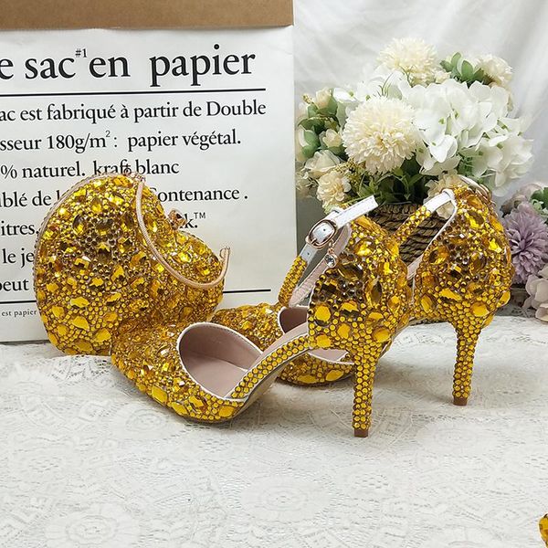 sandals ladies party shoes golden crystal fashion dress high heels with bag bride wedding women's sandal girl thin heart, Black
sandals ladies party shoes golden crystal fashion dress high heels with bag bride wedding women's sandal girl thin heart, Black