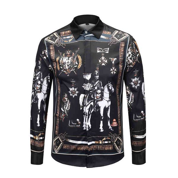polos autumn winter fashion arrival knight royal print shirt for men designer clothing cotton long sleeve, White
polos autumn winter fashion arrival knight royal print shirt for men designer clothing cotton long sleeve, White