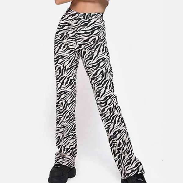 women's pants & capris fashion zebra animal print wide leg women streetwear high waist trousers harajuku joggers casual bell bott, Black;white
women's pants & capris fashion zebra animal print wide leg women streetwear high waist trousers harajuku joggers casual bell bott, Black;white