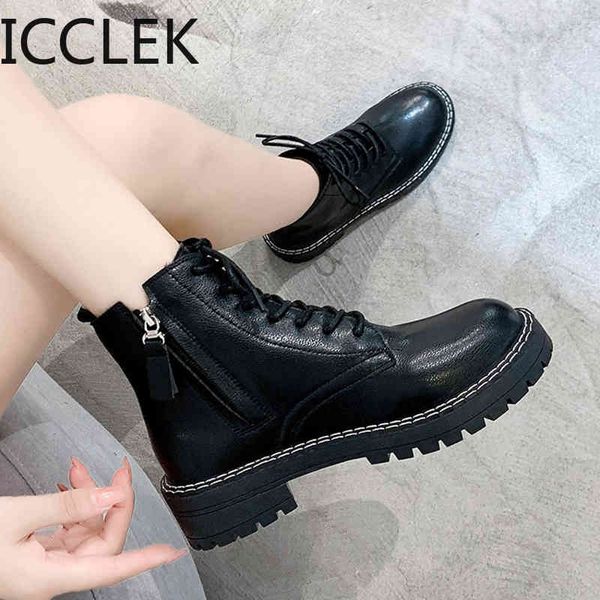 winter shoes women boots lace up platform motorcyle boots zip booties sewing ankle boots female botines mujer big size 210428, Black
winter shoes women boots lace up platform motorcyle boots zip booties sewing ankle boots female botines mujer big size 210428, Black
