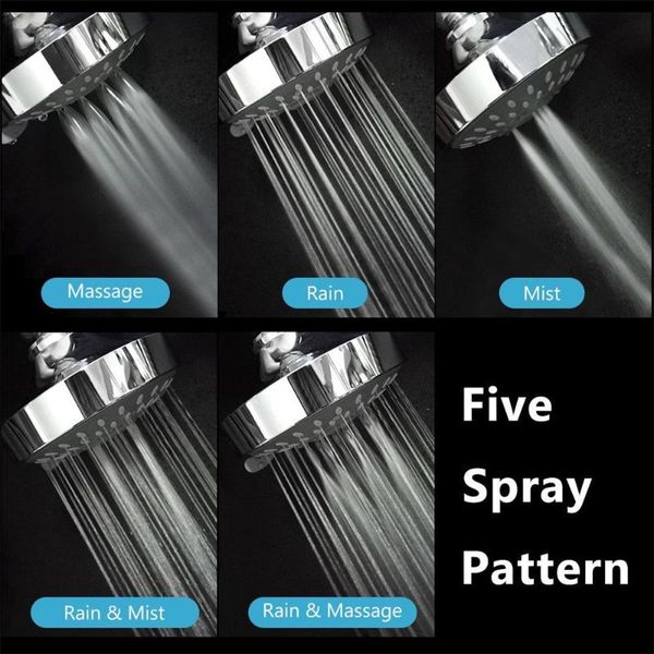 bath accessory set pressurized nozzle shower head high pressure 4 inch 5-setting adjustable spray watersaving bathroom accessories
bath accessory set pressurized nozzle shower head high pressure 4 inch 5-setting adjustable spray watersaving bathroom accessories