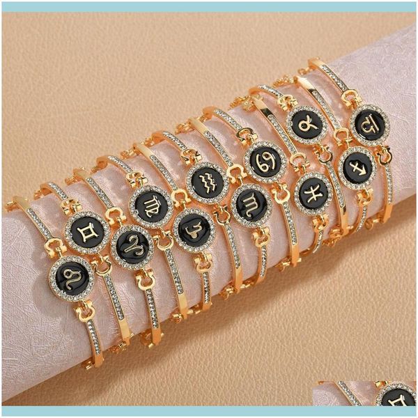 jewelrybirth jewelry constellations 12 signs charm bracelets for women men birthday gift cubic zircon zodiac bracelet chain drop delivery 20, Golden;silver 
jewelrybirth jewelry constellations 12 signs charm bracelets for women men birthday gift cubic zircon zodiac bracelet chain drop delivery 20, Golden;silver