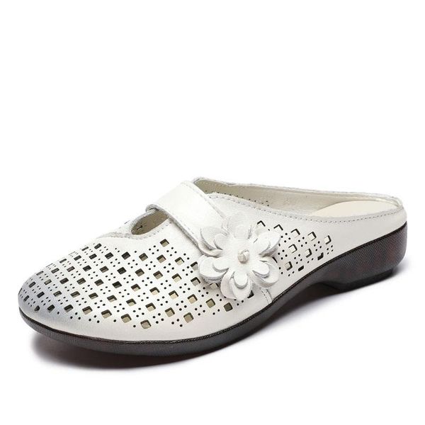 slippers fashion ethnic style summer shoes women female round toe genuine leather slip on hollow comfort outside casual slipper, Black
slippers fashion ethnic style summer shoes women female round toe genuine leather slip on hollow comfort outside casual slipper, Black