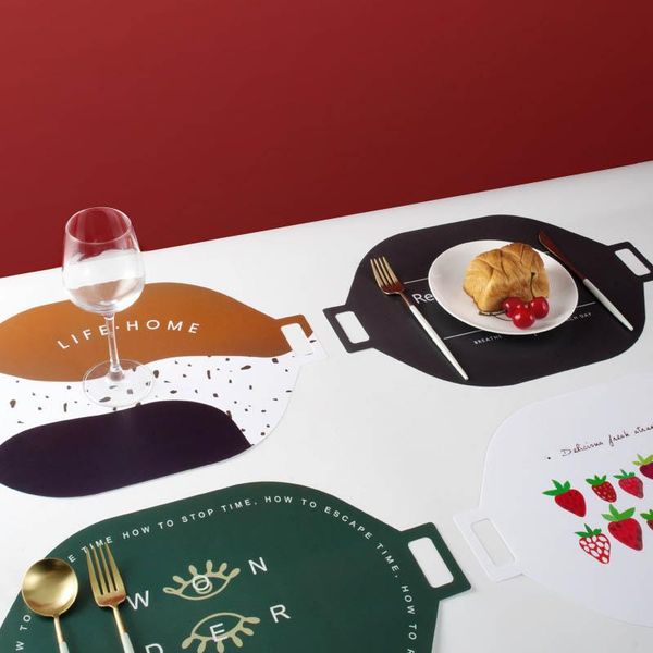mats & pads 1pcs waterproof pp oil-proof dining table western food mat kitchen accessories heat insulation with handle
mats & pads 1pcs waterproof pp oil-proof dining table western food mat kitchen accessories heat insulation with handle