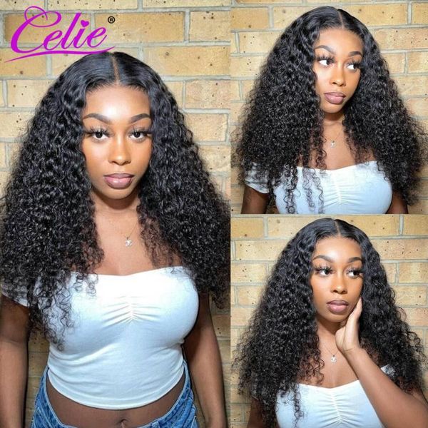 lace wigs celie hair 4x4 closure wig for women curly human preplucked with baby brazilian, Black;brown
lace wigs celie hair 4x4 closure wig for women curly human preplucked with baby brazilian, Black;brown