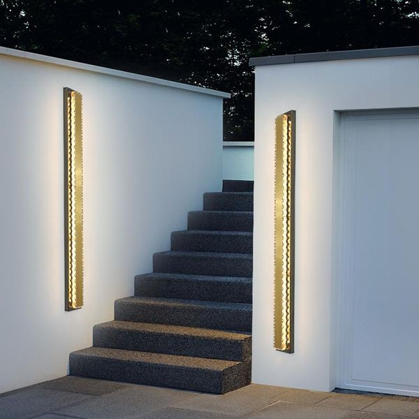 outdoor wall lamps stainless steel waterproof lamp led crystal long light ip65 courtyard garden villa porch sconce
outdoor wall lamps stainless steel waterproof lamp led crystal long light ip65 courtyard garden villa porch sconce