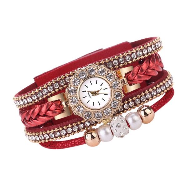 wristwatches watch women watches fashion vintage weave wrap quartz wrist bracelet for ladies female clock montre femme relogio feminino, Slivery;brown
wristwatches watch women watches fashion vintage weave wrap quartz wrist bracelet for ladies female clock montre femme relogio feminino, Slivery;brown