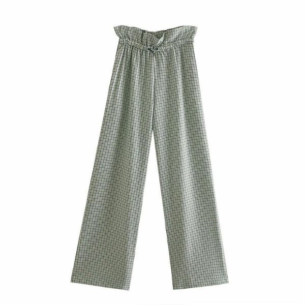 women's pants & capris diyig woman 2021 summer british style high waist drawstring design straight plaid casual trousers, Black;white
women's pants & capris diyig woman 2021 summer british style high waist drawstring design straight plaid casual trousers, Black;white