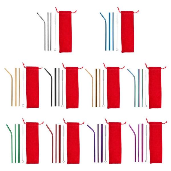 drinking straws 5pcs bent straight drink non-toxic stainless steel portable travel cutlery tool set reusable kitchen supplies
drinking straws 5pcs bent straight drink non-toxic stainless steel portable travel cutlery tool set reusable kitchen supplies