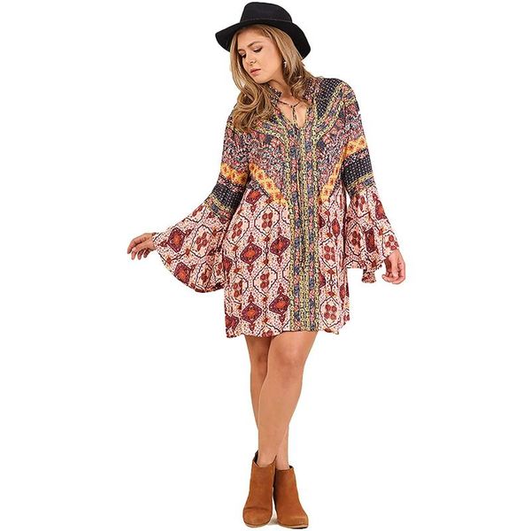 casual dresses sagace 2021 women's vintage a line mini dress sundress robe summer multi-print trumpet sleeve party boho, Black;gray
casual dresses sagace 2021 women's vintage a line mini dress sundress robe summer multi-print trumpet sleeve party boho, Black;gray