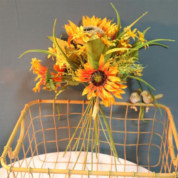 decorative flowers & wreaths artificial sunflower flower rose wedding plant decoration fake bouquet home yellow/orange/milk white
decorative flowers & wreaths artificial sunflower flower rose wedding plant decoration fake bouquet home yellow/orange/milk white