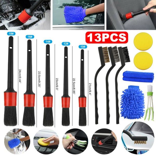 car sponge detailing brush set cleaning brushes power scrubber drill for leather air vents rim dirt dust clean tools
car sponge detailing brush set cleaning brushes power scrubber drill for leather air vents rim dirt dust clean tools