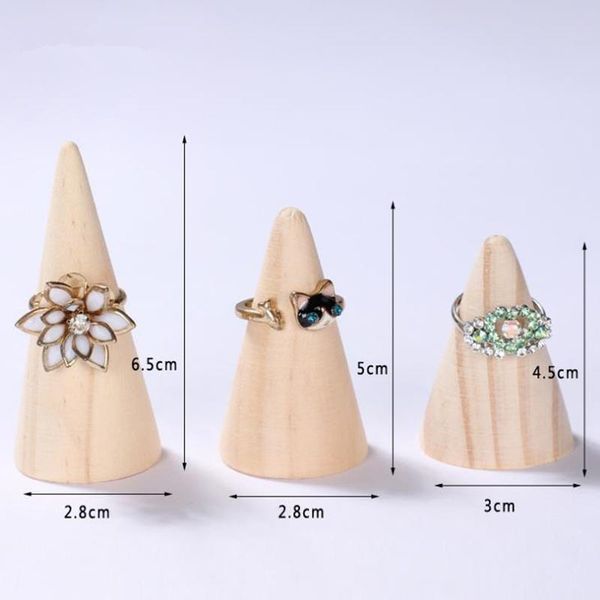 ring display jewelry wood stand holder organize storage showcase cone shape f20213550 hooks & rails
ring display jewelry wood stand holder organize storage showcase cone shape f20213550 hooks & rails
