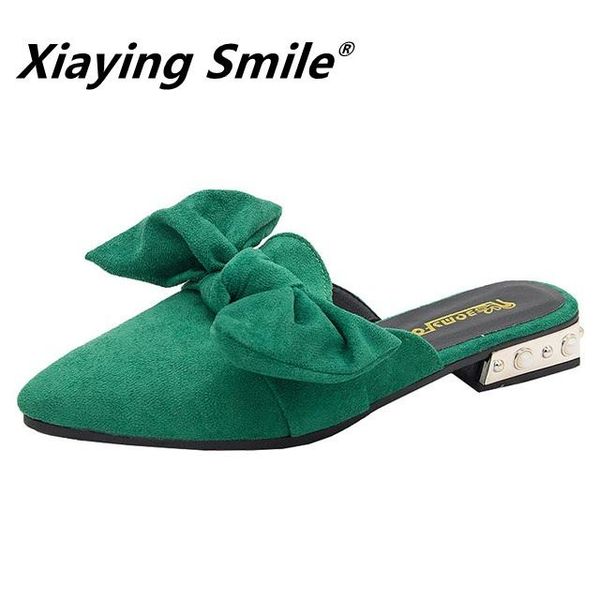 slippers xiaying smile half baotou sandals and women 2021 summer pointed fashion wild bow low-heeled shoes, Black
slippers xiaying smile half baotou sandals and women 2021 summer pointed fashion wild bow low-heeled shoes, Black