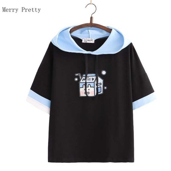 harakuju cartoon print kawaii hoodies women summer half sleeve hooded sweatshirts sweet style korean fashion female 210526, Black
harakuju cartoon print kawaii hoodies women summer half sleeve hooded sweatshirts sweet style korean fashion female 210526, Black