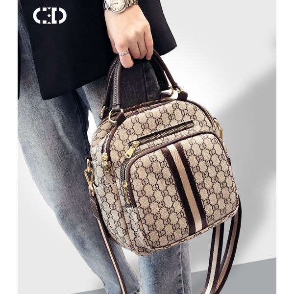 new bag leisure women's soft leather hand messenger fashion large capacity