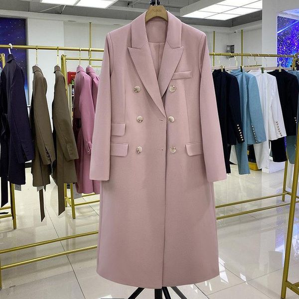 women's suits & blazers 2021 spring and autumn products double-breasted pink coat straight loose suit jacket mid-length windbreaker m97, White;black
women's suits & blazers 2021 spring and autumn products double-breasted pink coat straight loose suit jacket mid-length windbreaker m97, White;black