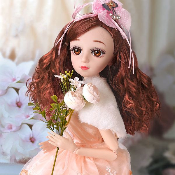 60cm/45cm fashion girl dolls large original handmade 1/3 doll full set 26 jointed doll girls toys for children kids gift
60cm/45cm fashion girl dolls large original handmade 1/3 doll full set 26 jointed doll girls toys for children kids gift