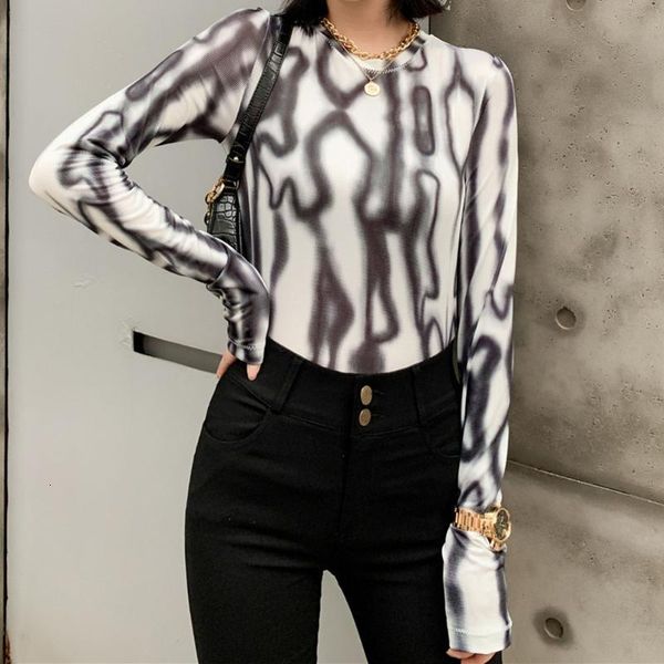 women's t-shirt t-shirts y2k tie dye gradient transparent mesh fashion long sleeve women crop tees see through ynkr, White
women's t-shirt t-shirts y2k tie dye gradient transparent mesh fashion long sleeve women crop tees see through ynkr, White