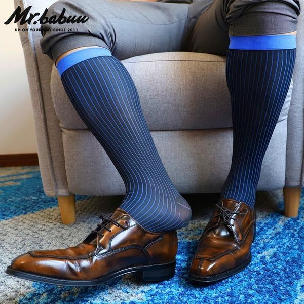 men's socks mid-length tube color striped belt heel european and american business suits high elastic nylon stockings men, Black
men's socks mid-length tube color striped belt heel european and american business suits high elastic nylon stockings men, Black