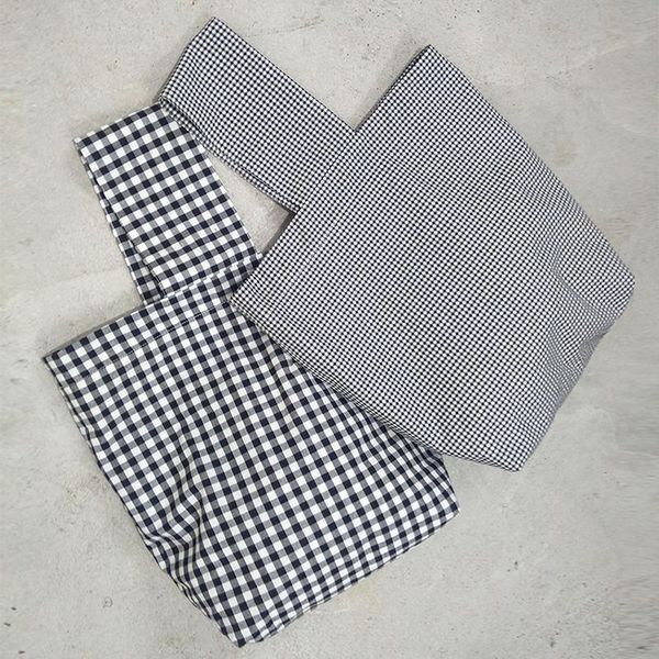 bags for women 2021black and white mini checked cotton eco-friendly shopping tote bag with shoulder lining open by0702
bags for women 2021black and white mini checked cotton eco-friendly shopping tote bag with shoulder lining open by0702