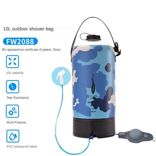 hydration packs 10l camping shower bag inflatable water bags lightweight portable pvc leak-proof bath pouch for travel accessories
hydration packs 10l camping shower bag inflatable water bags lightweight portable pvc leak-proof bath pouch for travel accessories