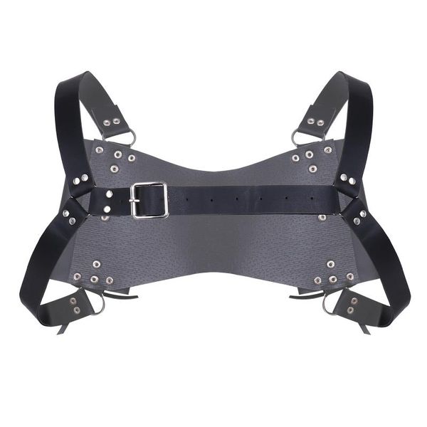 mens shoulder back harness belt vintage medieval sword strap restraints pu leather muscle belts costume cosplay accessories, Black;brown
mens shoulder back harness belt vintage medieval sword strap restraints pu leather muscle belts costume cosplay accessories, Black;brown