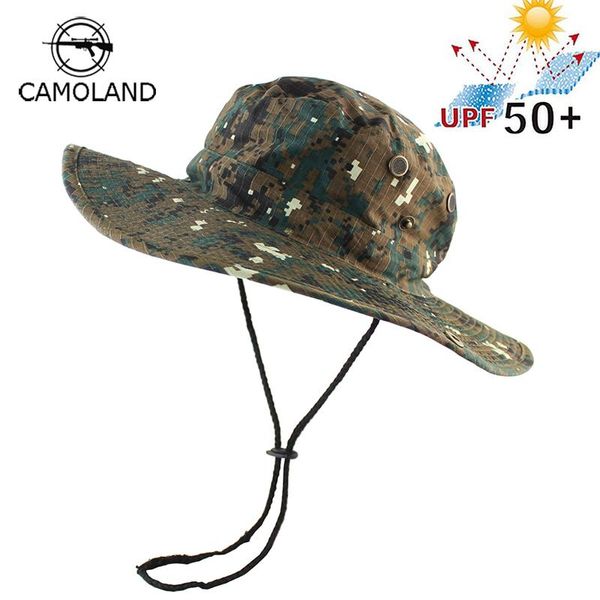 cloches upf 50+ bucket hat men women bob boonie summer uv protection camouflage cap military army hiking tactical outdoor sun
cloches upf 50+ bucket hat men women bob boonie summer uv protection camouflage cap military army hiking tactical outdoor sun