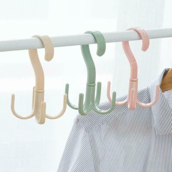 hangers & racks multifunctional rotating hook four claw clothes clothing coat cap space saving bag holder wall storage key hanger
hangers & racks multifunctional rotating hook four claw clothes clothing coat cap space saving bag holder wall storage key hanger