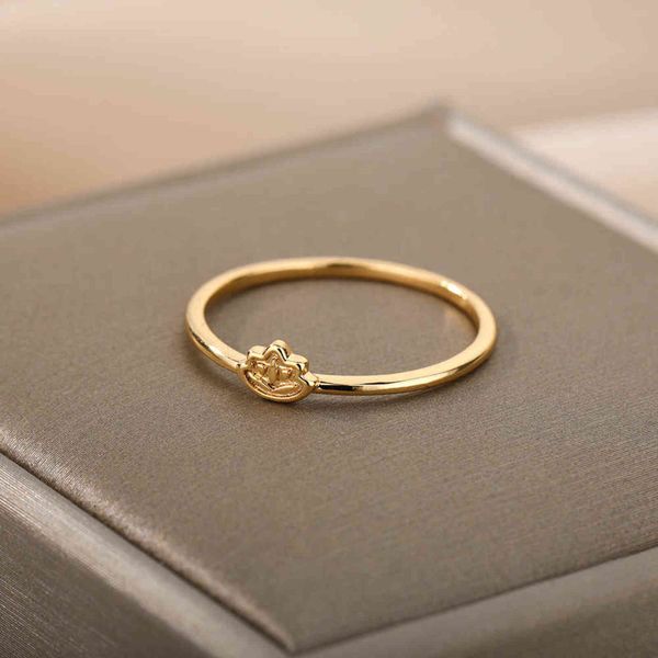 stainless steel gold lotus rings for women vintage flower finger ring wedding party jewelry accessriose bague bijoux femme g1125, Slivery;golden
stainless steel gold lotus rings for women vintage flower finger ring wedding party jewelry accessriose bague bijoux femme g1125, Slivery;golden