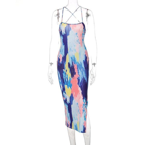 casual dresses women blackless back dress in clothing camisole sleeveless cross bandage bodycon party high slit printing clubwear, Black;gray
casual dresses women blackless back dress in clothing camisole sleeveless cross bandage bodycon party high slit printing clubwear, Black;gray