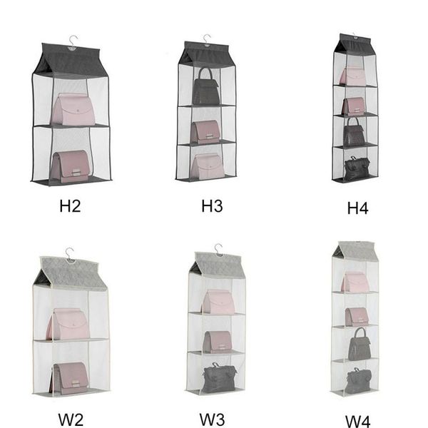 2/3/4pockets hanging closet organizer storage bag clear foldable double sides home use clothing handbag boxes & bins
2/3/4pockets hanging closet organizer storage bag clear foldable double sides home use clothing handbag boxes & bins