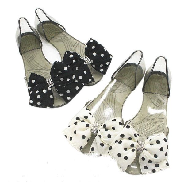 sandals polka dot butterfly-knot jelly women slippers peep toe clear summer shoes cover heels zapatos transparentes de mujer2021, Black
sandals polka dot butterfly-knot jelly women slippers peep toe clear summer shoes cover heels zapatos transparentes de mujer2021, Black