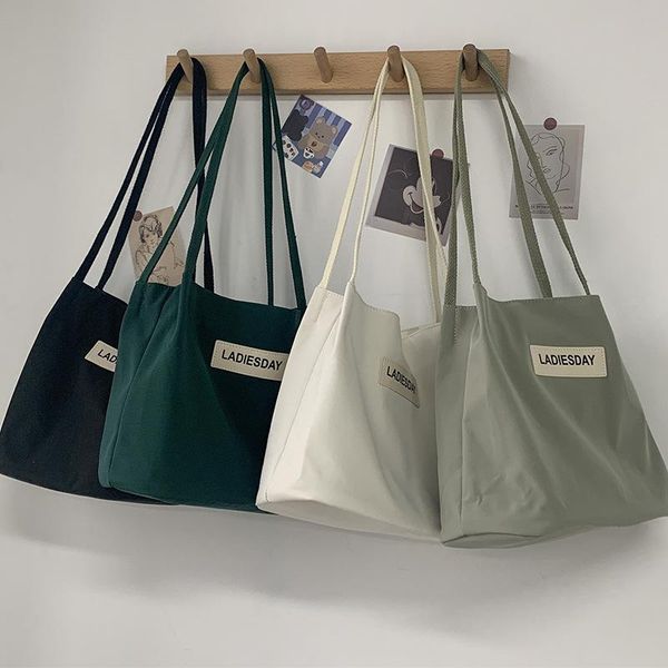 evening bags women canvas shoulder shopper bag nylon waterproof students handbags cotton cloth eco fabric tote shopping for girl 2021
evening bags women canvas shoulder shopper bag nylon waterproof students handbags cotton cloth eco fabric tote shopping for girl 2021