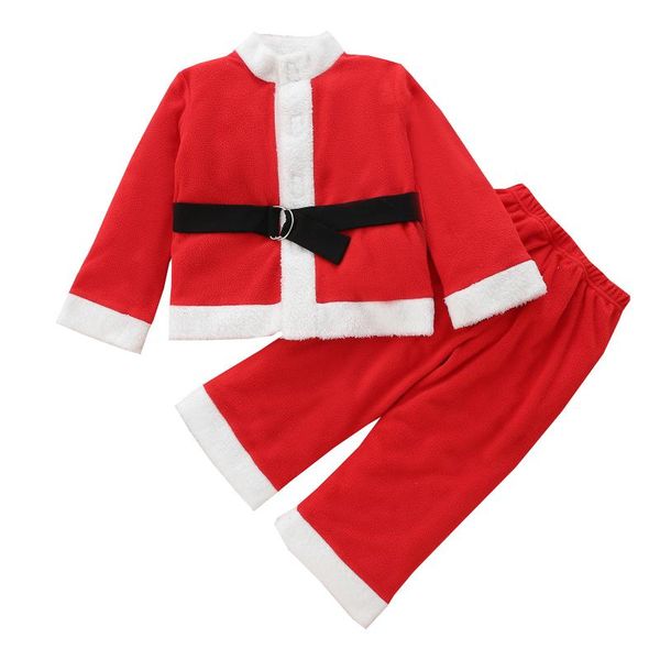 clothing sets children baby boys girls christmas santa claus clothes casual coat trousers set cartoon long sleeve pants outfits, White 
clothing sets children baby boys girls christmas santa claus clothes casual coat trousers set cartoon long sleeve pants outfits, White