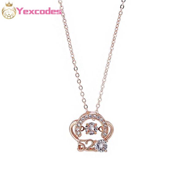 pendant necklaces inlaid zircon fashion brand necklace 520 i love you cz lady valentine's day wedding jewelry gifts for wife, Silver
pendant necklaces inlaid zircon fashion brand necklace 520 i love you cz lady valentine's day wedding jewelry gifts for wife, Silver
