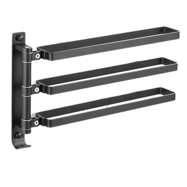 bathroom towel bar, wall-mounted rack, aluminum 3-bar folding arm, rotating hanger, pot cover shoe rack racks
bathroom towel bar, wall-mounted rack, aluminum 3-bar folding arm, rotating hanger, pot cover shoe rack racks