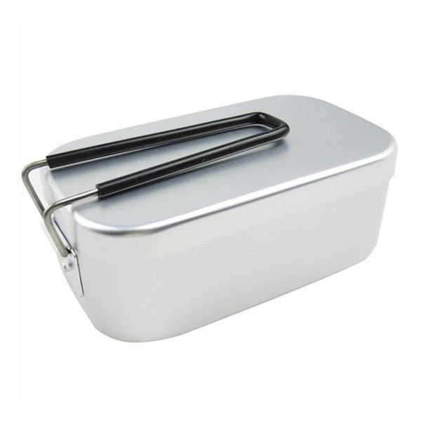 outdoor camping picnic box aluminum rectangular lunch foldable handle metal bento container for travel fishing accessories
outdoor camping picnic box aluminum rectangular lunch foldable handle metal bento container for travel fishing accessories
