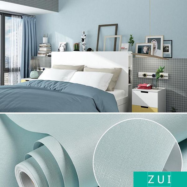wallpapers self-adhesive wallpaper waterproof linen pattern mildew solid color dormitory bedroom children's room paper
wallpapers self-adhesive wallpaper waterproof linen pattern mildew solid color dormitory bedroom children's room paper