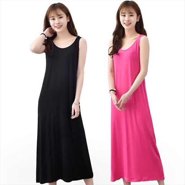 summer long nightdress bathrobe women sleepwear modal elastic nightgown sleeowear casual loose soft nightwear home clothes plus size 6xl, Black;red
summer long nightdress bathrobe women sleepwear modal elastic nightgown sleeowear casual loose soft nightwear home clothes plus size 6xl, Black;red