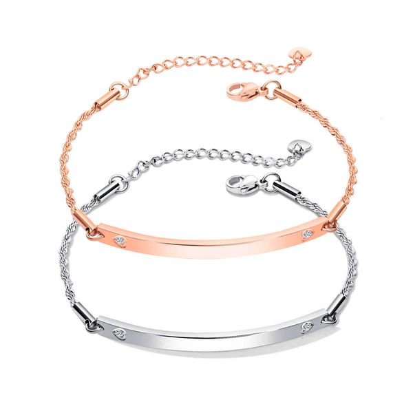 hand catenary japanese and korean bracelet titanium steel plated rose gold personalized horizontal love inlaid diamond girlfriends, Golden;silver
hand catenary japanese and korean bracelet titanium steel plated rose gold personalized horizontal love inlaid diamond girlfriends, Golden;silver