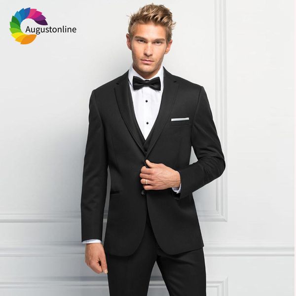 men's suits & blazers black men for wedding business prom wear 3 pieces (jacket+pants+vest) slim fit groom tuxedos man blazer, White;black
men's suits & blazers black men for wedding business prom wear 3 pieces (jacket+pants+vest) slim fit groom tuxedos man blazer, White;black