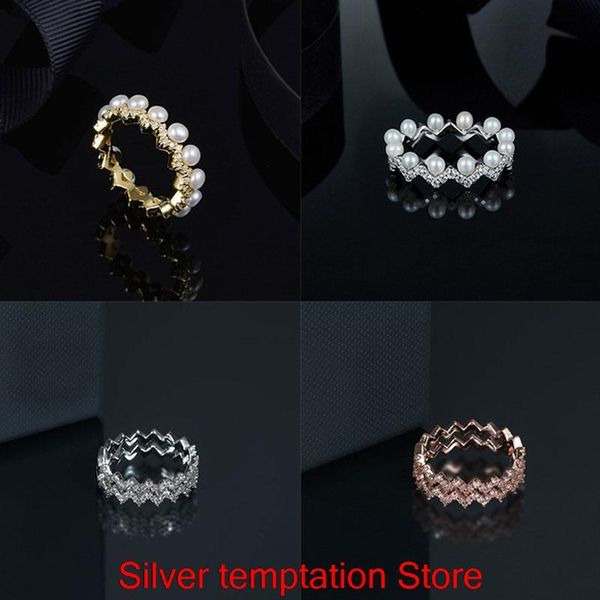 cluster rings 925 sterling silver pearls ring exquisite original 1:1 inlaid valentine's gift monaco jewelry, Golden;silver
cluster rings 925 sterling silver pearls ring exquisite original 1:1 inlaid valentine's gift monaco jewelry, Golden;silver