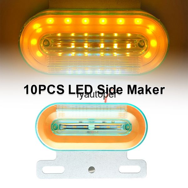 10pcs 24v 12 led car truck side marker lights external signal indicator lamp warning tail light 3 modes trailer lorry
10pcs 24v 12 led car truck side marker lights external signal indicator lamp warning tail light 3 modes trailer lorry