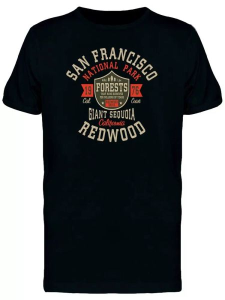 San Franisco National Park Men's Tee -Image by Shutterstock, White;black
San Franisco National Park Men's Tee -Image by Shutterstock, White;black